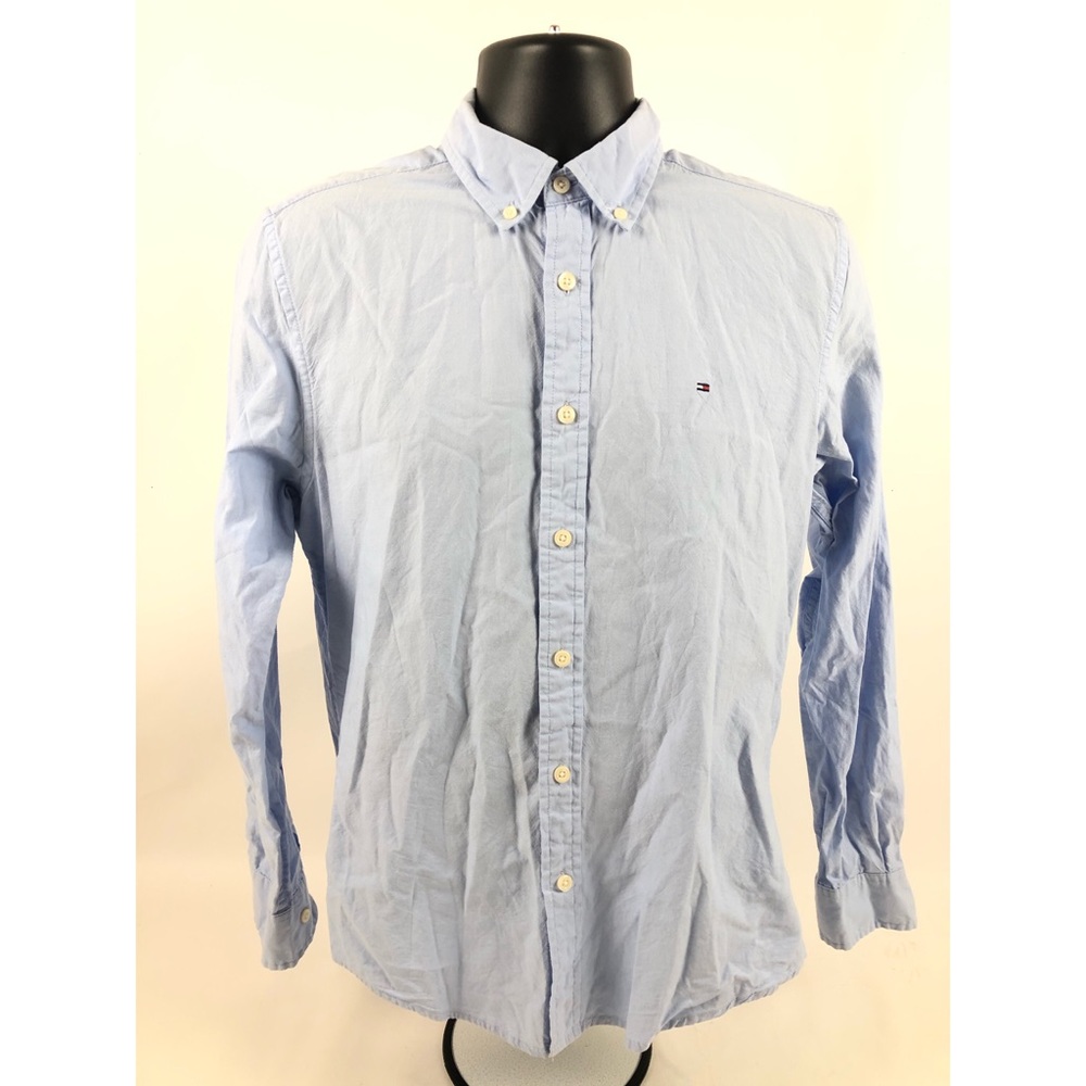 Tommy Hilfiger Long Sleeve Men's Button Front